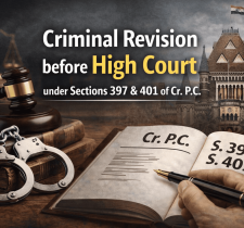 Criminal Revision before High Court under Sections 397 and 401 of Cr.  P.C.