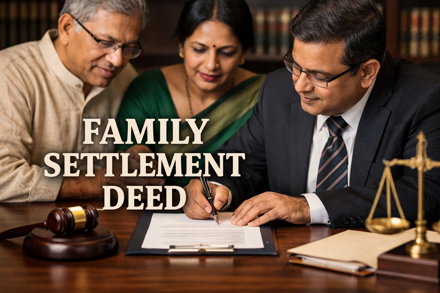 FAMILY SETTLEMENT (BETWEEN THE HEIRS OF DECEASED)